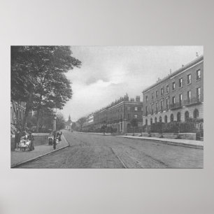 Poster St. Pauls Road, Canonbury, Islington, c.1905