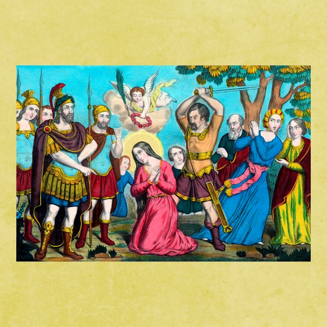 Poster St. Philomena Décapité (Créateur téléchargé)