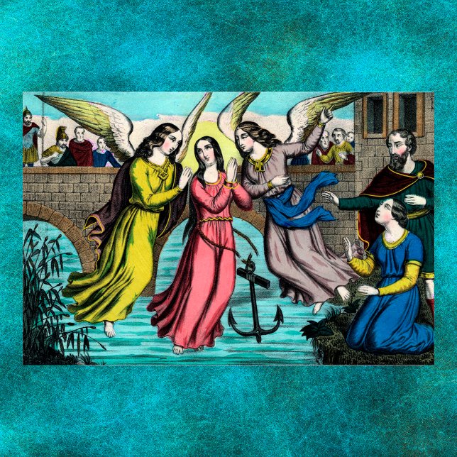 Poster St. Philomena être Secouru de la noyade (Créateur téléchargé)