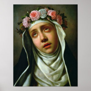 Poster St Rose of Lima