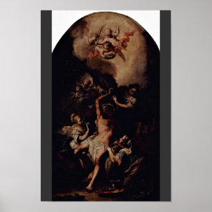 Poster St SebastiAn par Unterberger Michaël Angelo