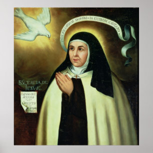 Poster St Theresa d'Avila 1570