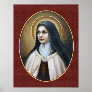Poster St Therese de portrait de Lisieux