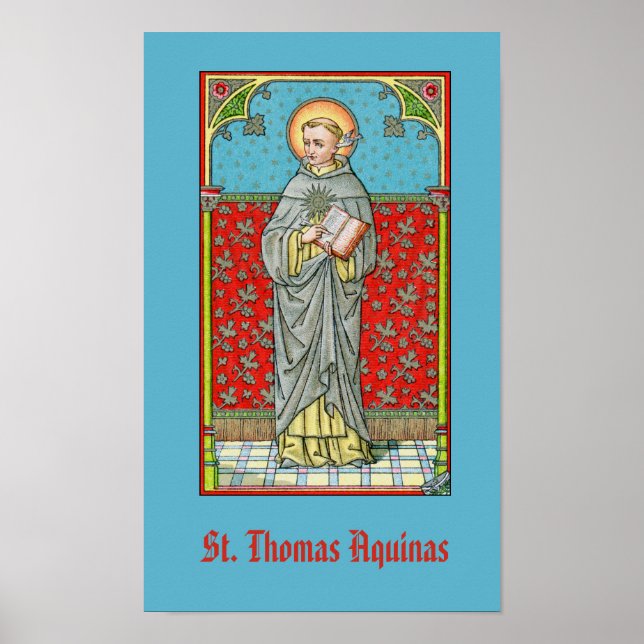 Poster St. Thomas d'Aquin (VVP 002) (Devant)