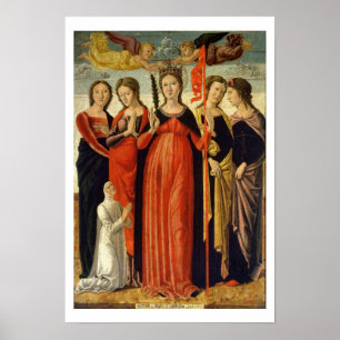 Poster St. Ursula et les quatre saints (tempête sur panne
