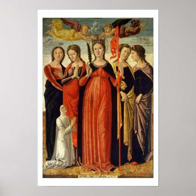 Poster St. Ursula et les quatre saints (tempête sur panne (Devant)