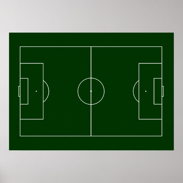 Poster stade de football (Devant)