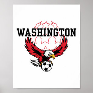 Poster Stade de soutien aux supporters de soccer de Washi