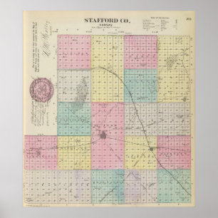 Poster Stafford County, Kansas