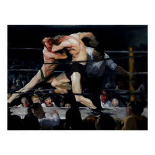 Poster Stag à Sharkey's 1909