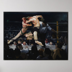 Poster Stag at Sharkey’s par George Bellows (1909)