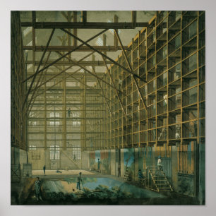 Poster Stage Set Workshop of the Paris Opera, c.1800-20