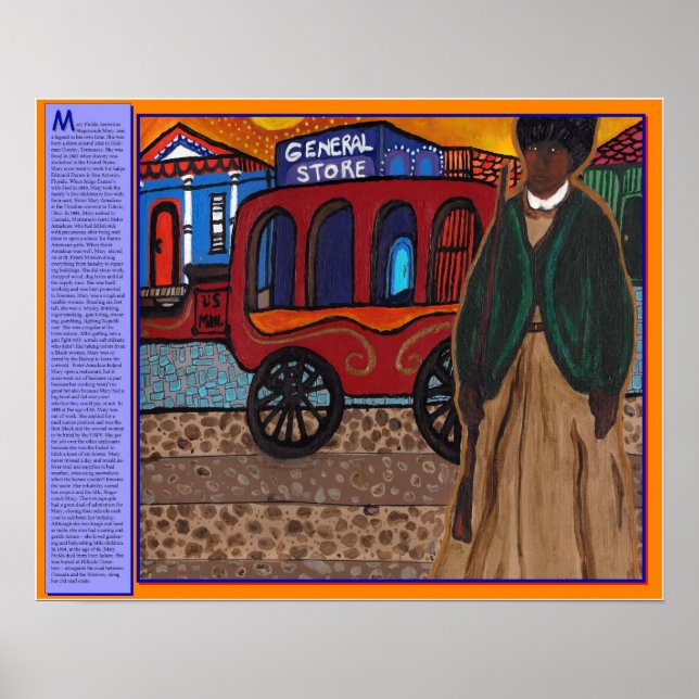 Poster Stagecoach Mary Fields (Devant)