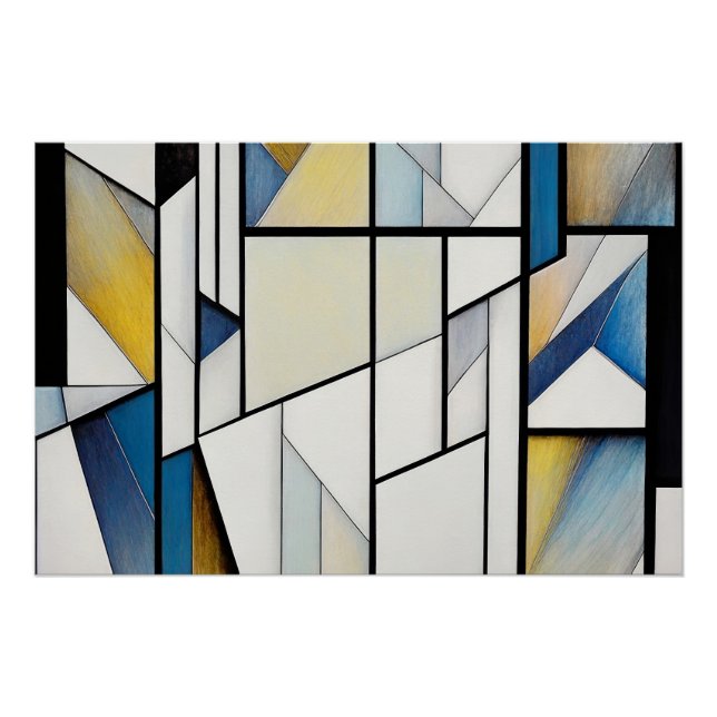 Poster Stained glass (Devant)