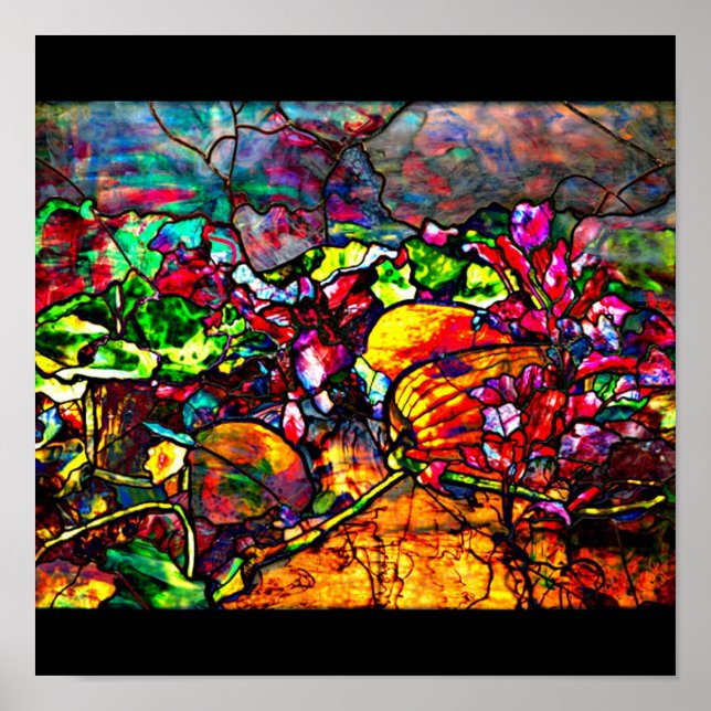 Poster-Stained Glass-Tiffany 20 Poster (Front)