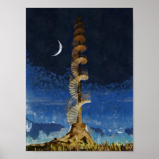 Poster Stairway (Devant)