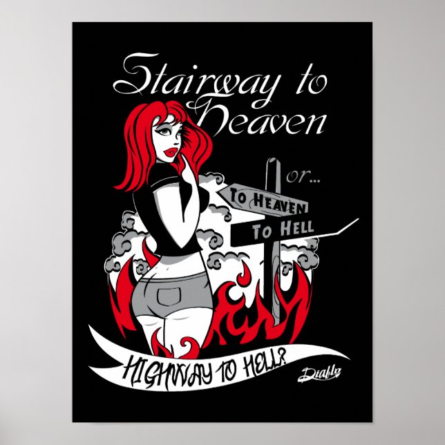 poster staIrway to hell fondo (Devant)