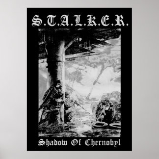 Poster STALKER Black Metal