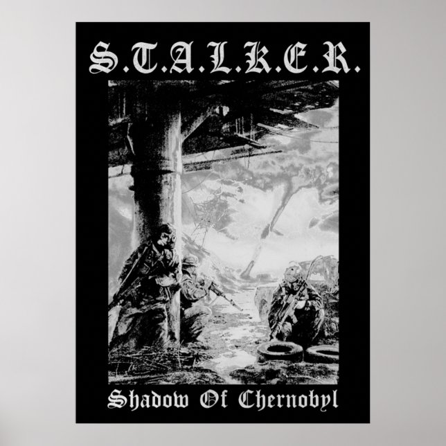 Poster STALKER Black Metal (Devant)