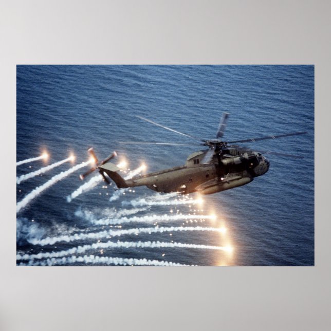Poster Stallion de mer CH-53D (Devant)