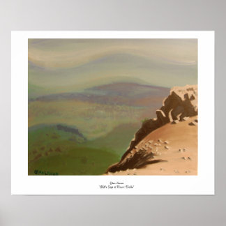 Poster Stan Levine's Cliff's Edge of Mt. Diablo Imprimer