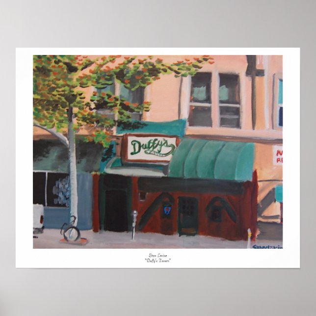 Poster Stan Levine's "Duffy's Tavern" Print (Devant)