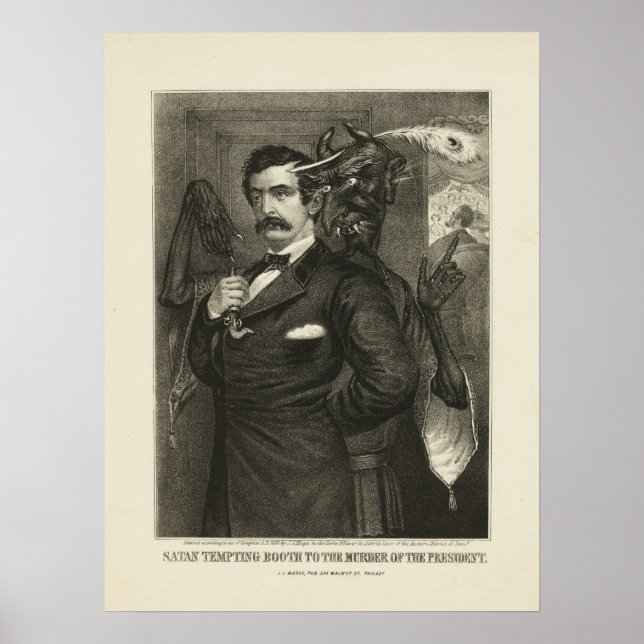 Poster Stan tentant Booth [1865] (Devant)