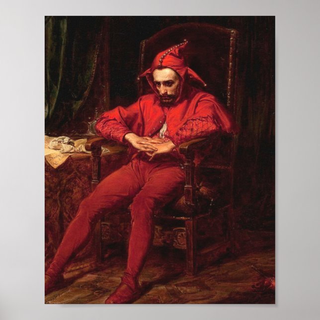 Poster Stańczyk Par Jan Matejko (Devant)
