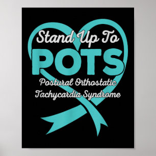 Poster Stand postural du syndrome de Tachycardie orthosta