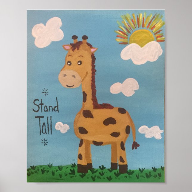 Poster "Stand Tall" (Devant)