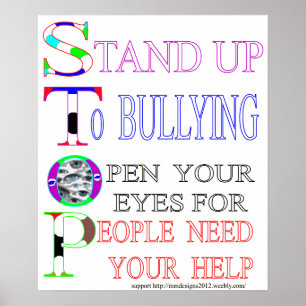 Poster stand up