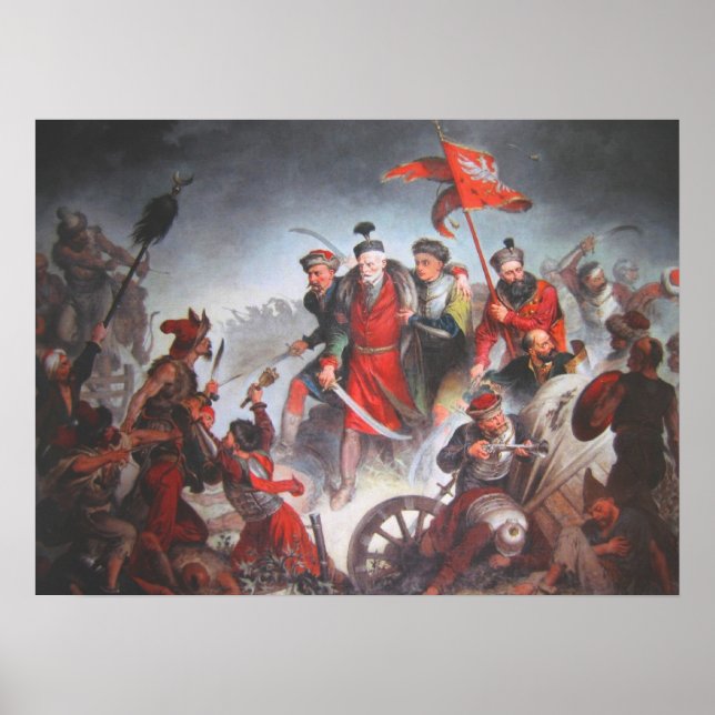 Poster Stanisław Żółkiewski à Cecora (Devant)