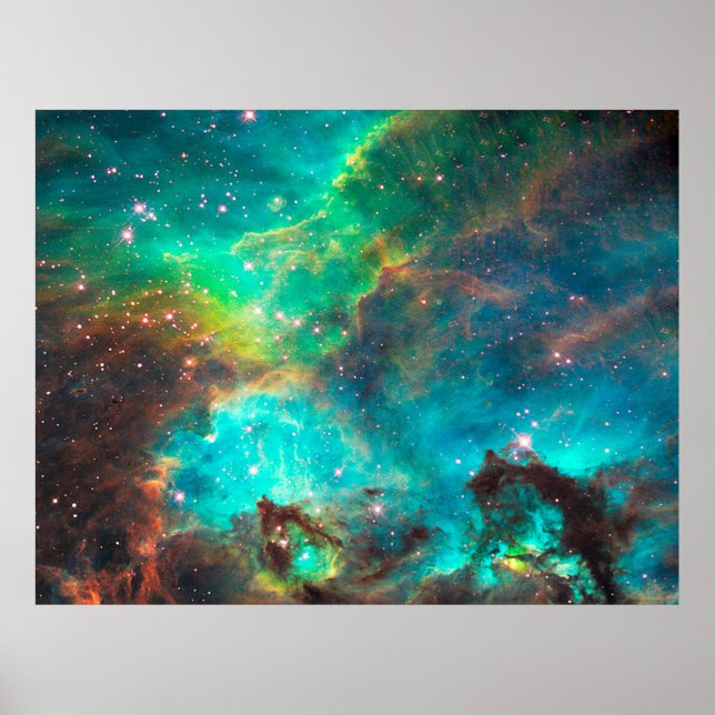 Poster Star Cluster NGC 2074 dans Cosmic Cloud Value (Devant)