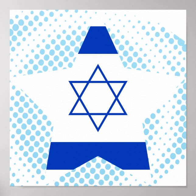 Poster Star d'Israël (Devant)