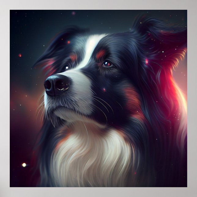 Poster star dog (Devant)