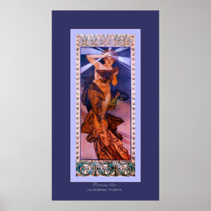 Poster Star du matin ~ Alphonse Mucha