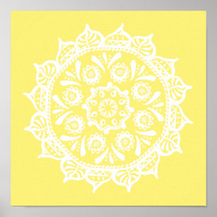 Poster Star Fruit Mandala