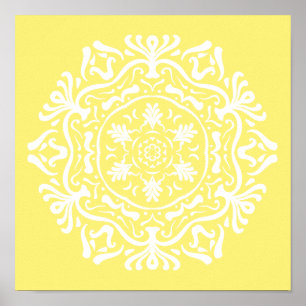 Poster Star Fruit Mandala