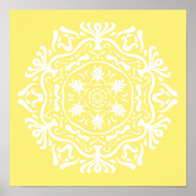 Poster Star Fruit Mandala (Devant)