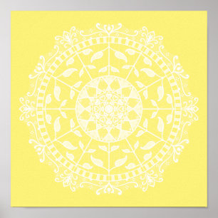 Poster Star Fruit Mandala