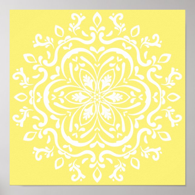 Poster Star Fruit Mandala (Devant)