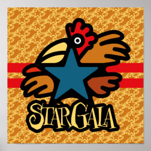 POSTER STAR GALA /ESTRELLA GALLO  BY MASANSER PIXELAT