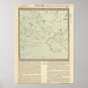 Poster Star map 2