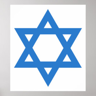 Poster Star of David