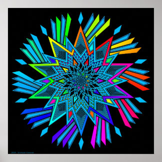 Poster Star Twirl