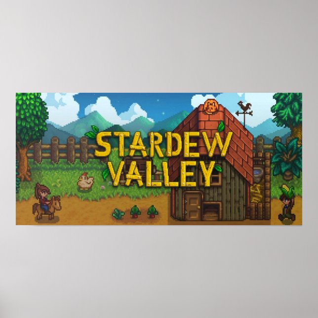 Poster Stardew Valley (Devant)