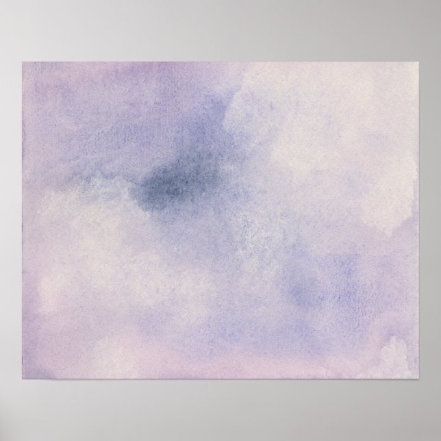 Poster Stargazer | Purple & Bleu (Devant)