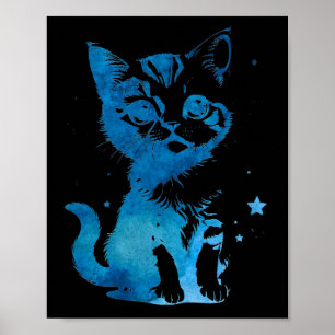 Poster Starry Eyed Kitten