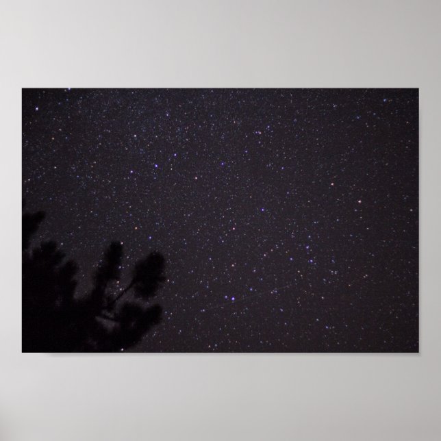 Poster Starry Night, Michigan (Devant)