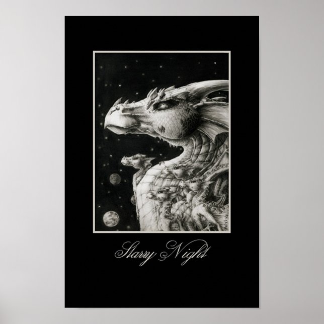 Poster Starry Night -Poster (Devant)